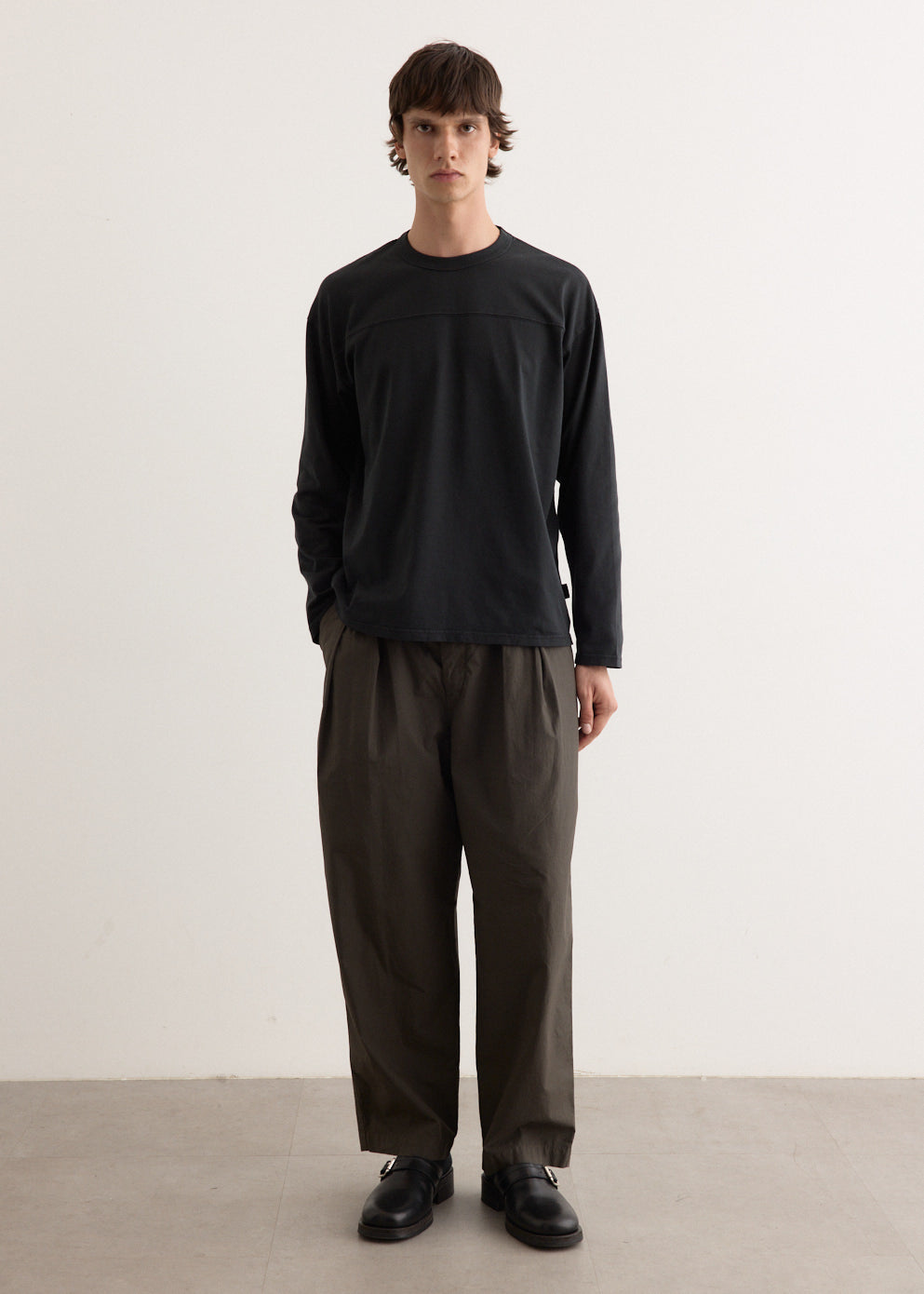 Belted Pleated Pants