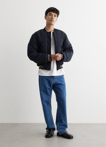 Back Zip Bomber Jacket