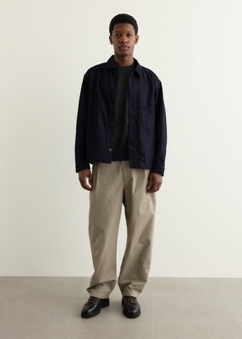 Garment-Dye Deep Tuck Pants