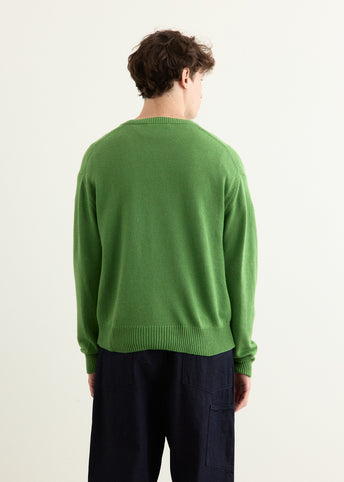 Light Cashmere Knit V-Neck Pullover