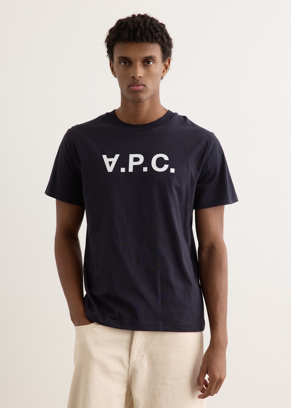 A.P.C. - Standard Grand VPC T-Shirt - Tshirt logo,All Products : American Fashion Style Bags On Sale