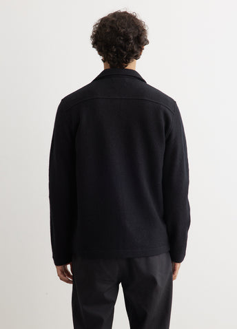 Ivan Boiled Wool Zip Jacket