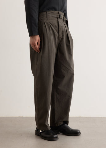 Belted Pleated Pants