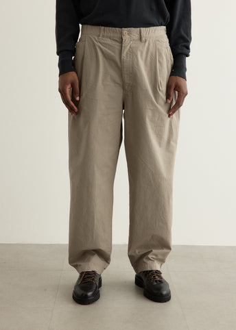 Garment-Dye Deep Tuck Pants