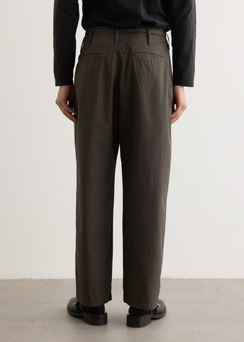 Belted Pleated Pants