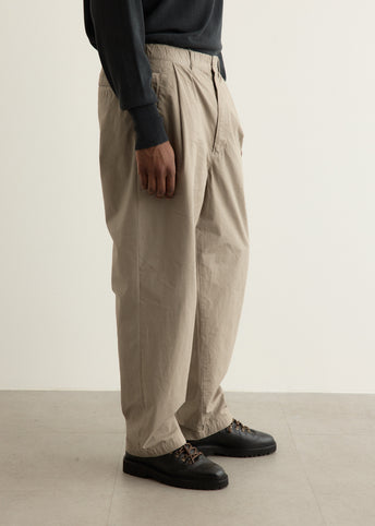 Garment-Dye Deep Tuck Pants