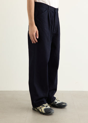 12oz Denim 1 Tuck Pants