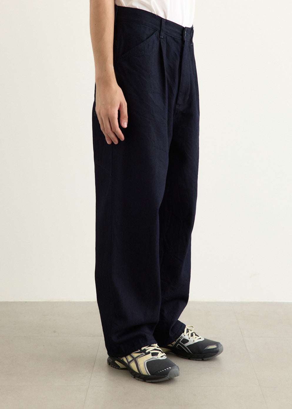 12oz Denim 1 Tuck Pants