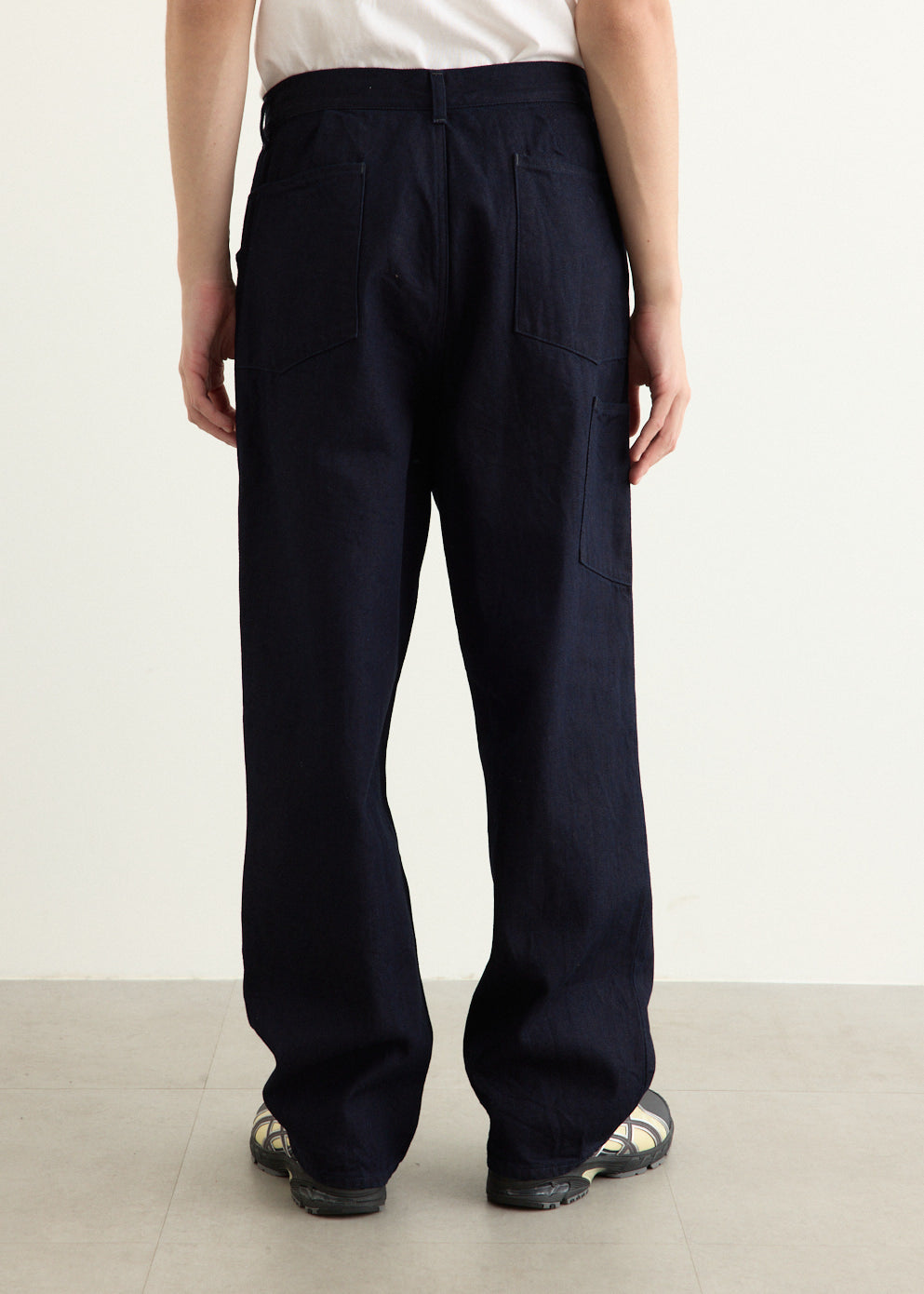 12oz Denim 1 Tuck Pants