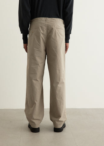 Garment-Dye Deep Tuck Pants