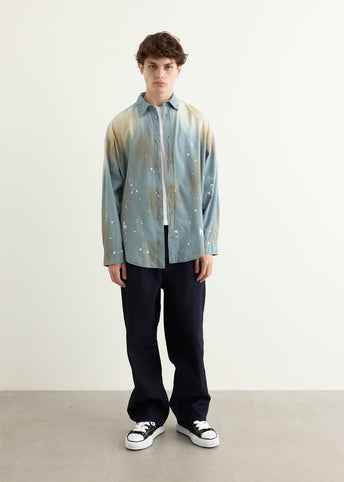 Setar Long Sleeve Light Chambray Shirt