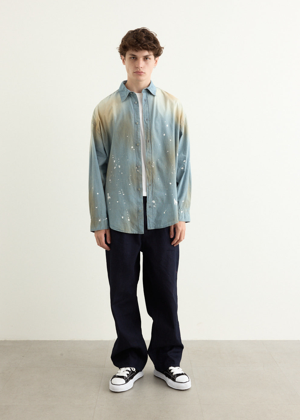 Setar Long Sleeve Light Chambray Shirt