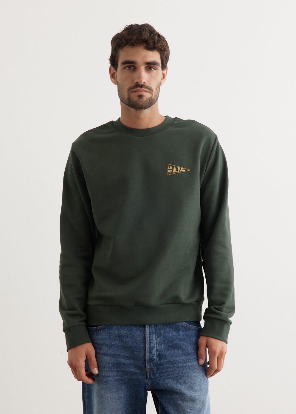 A.P.C. - Standard College Sweatshirt - Sweater,All Products : American Fashion Style Bags On Sale A.P.C. - Standard College Sweatshirt - Sweater,All Products : American Fashion Style Bags On Sale