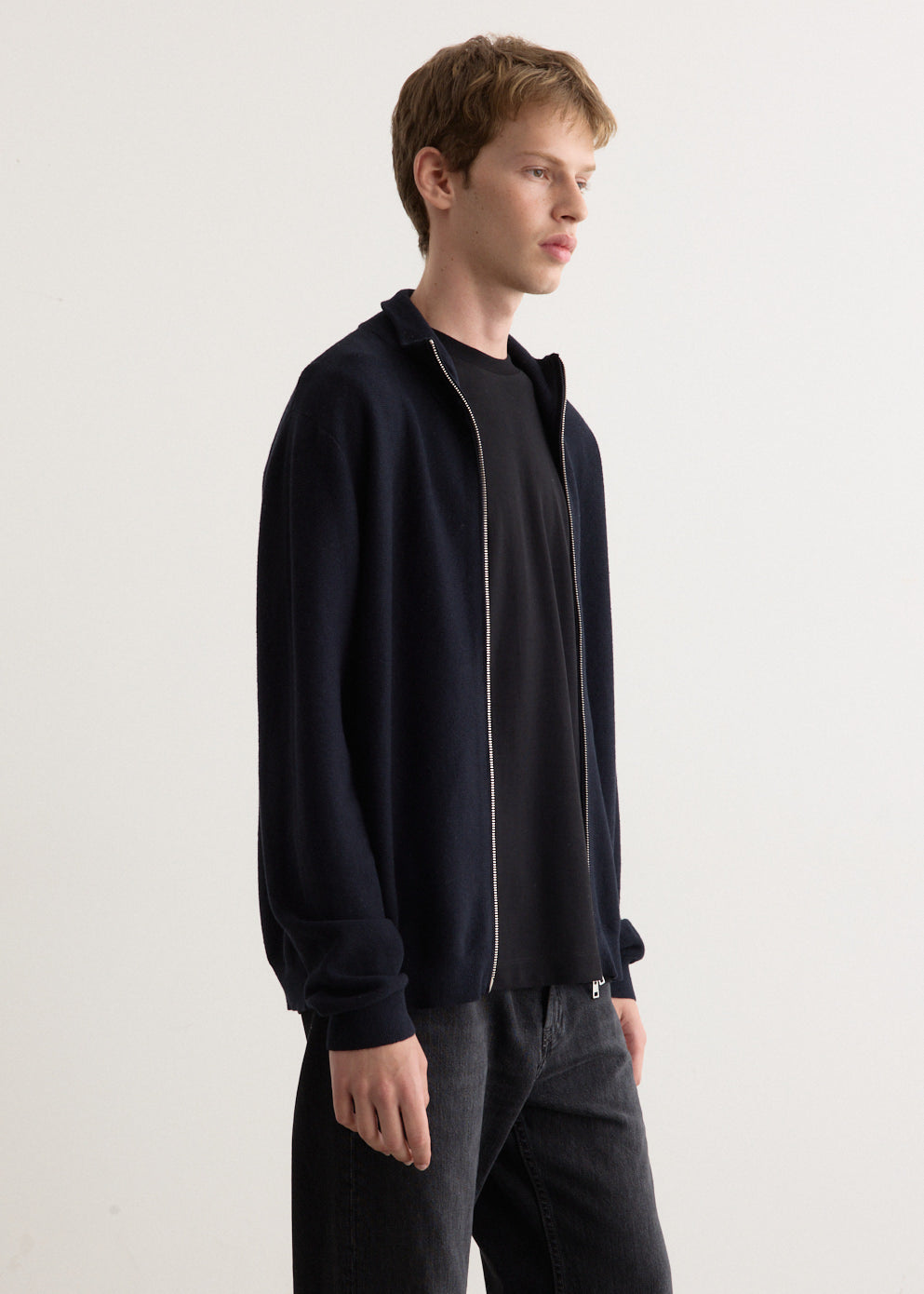 Links Cotton Linen Zip Jacket
