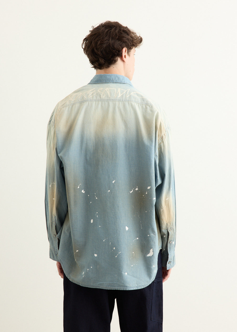 Setar Long Sleeve Light Chambray Shirt