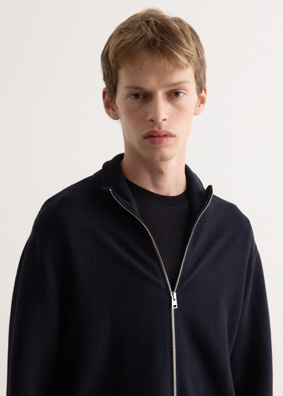 Links Cotton Linen Zip Jacket