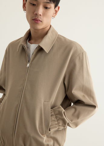 Elasticated Zipped Blouson