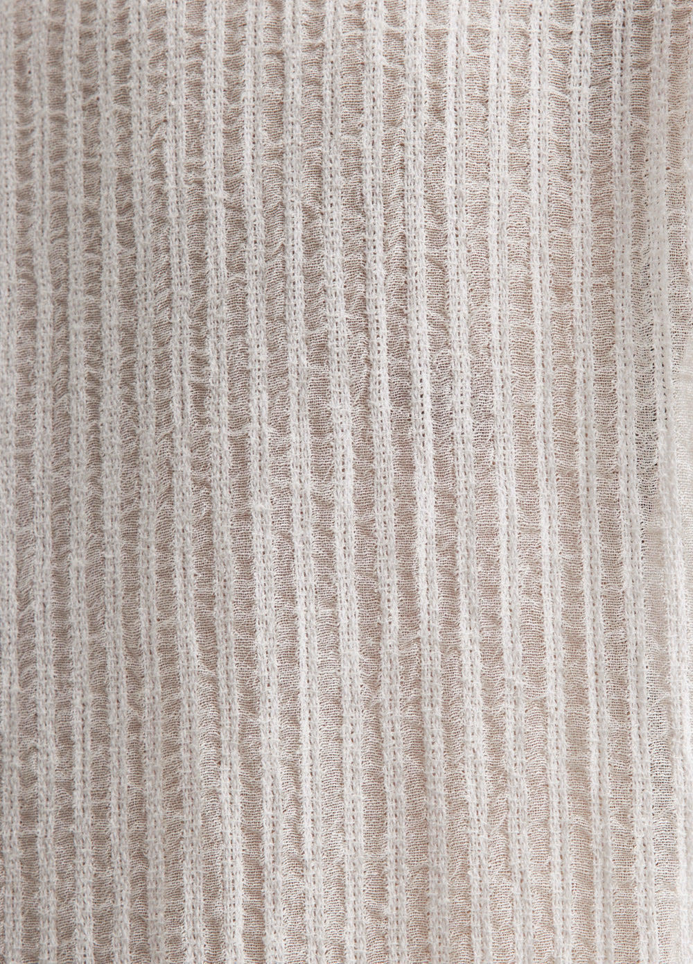 Sheer Stripe Linen Woven T-Shirt