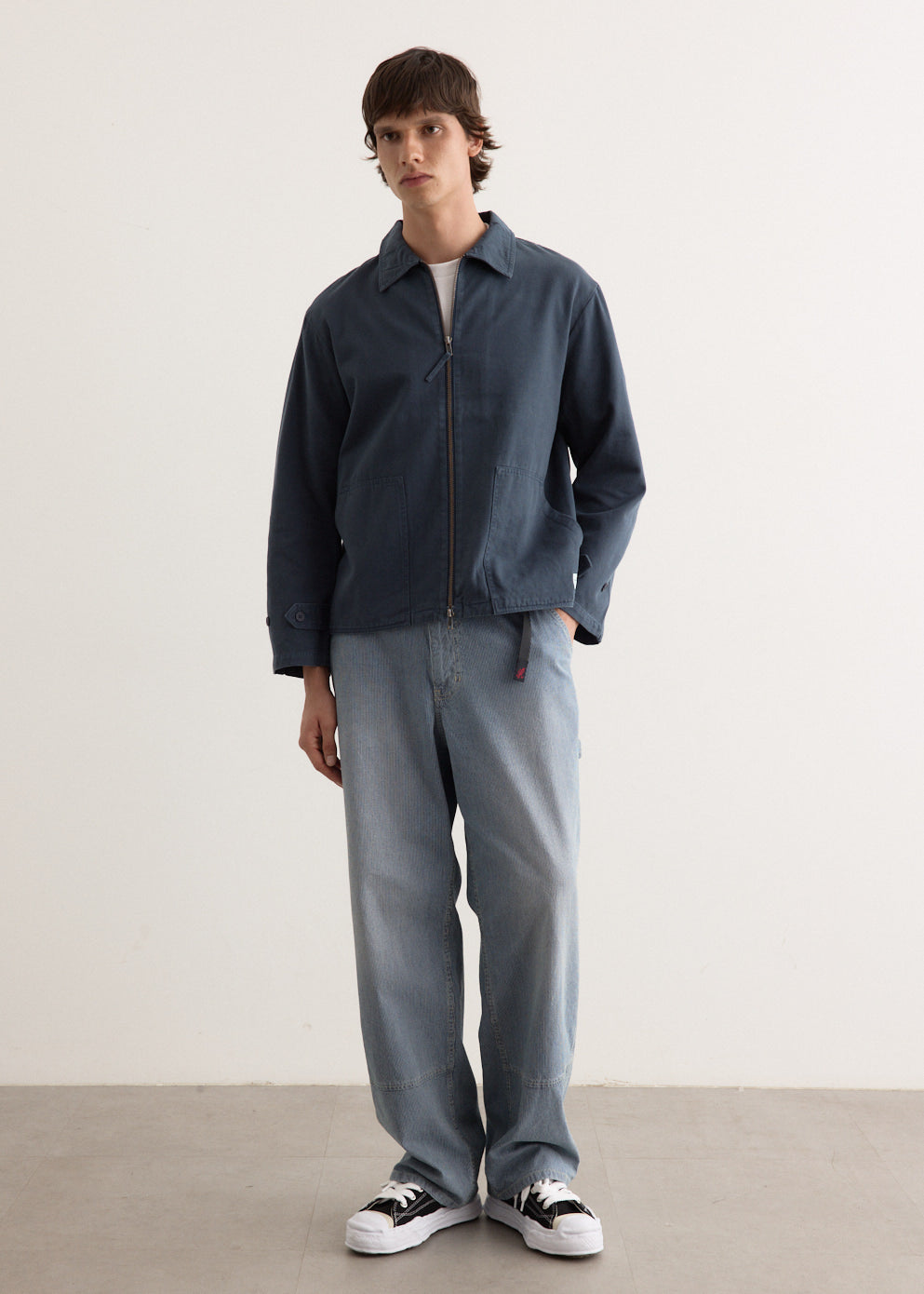 Pigment Dyed Zip Blouson