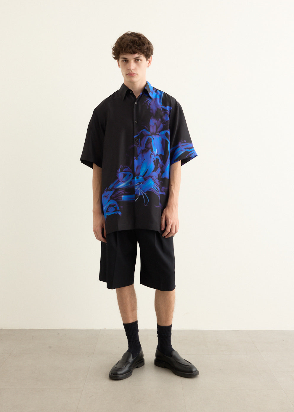 Tailored Wool Shorts