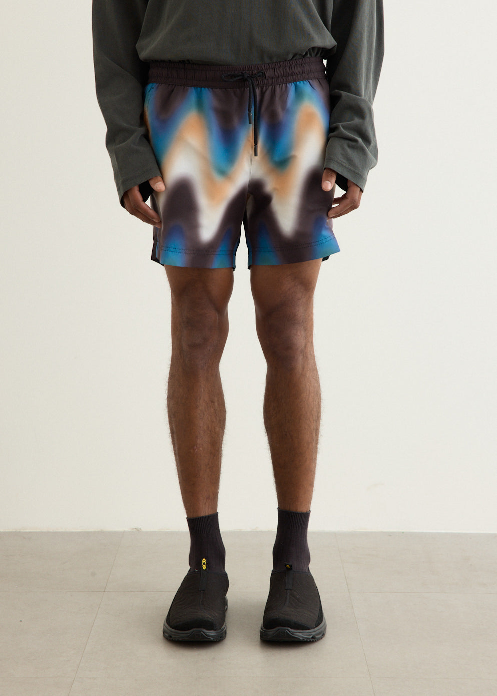 Gradient Wave Classic Swim Shorts