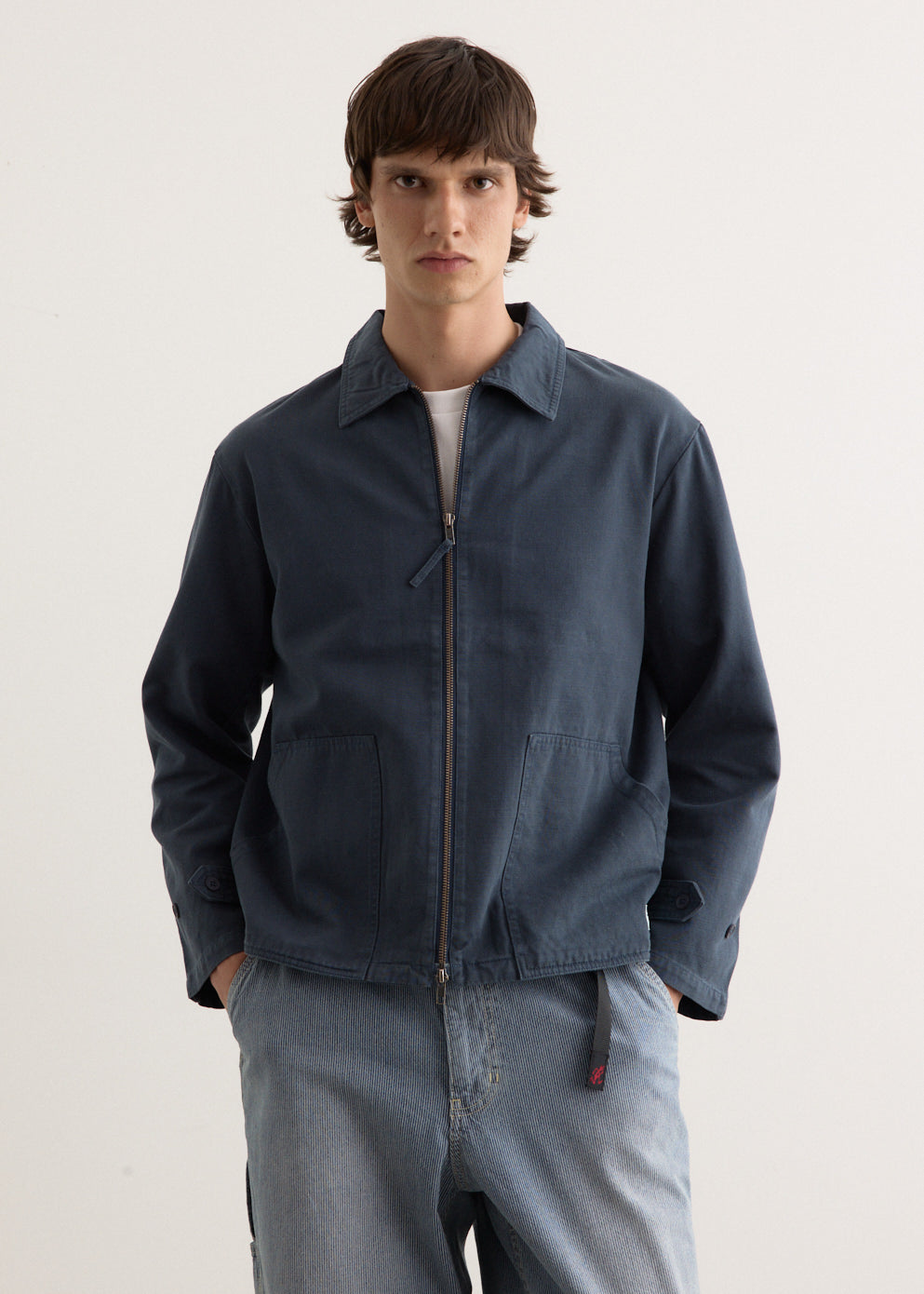 Pigment Dyed Zip Blouson
