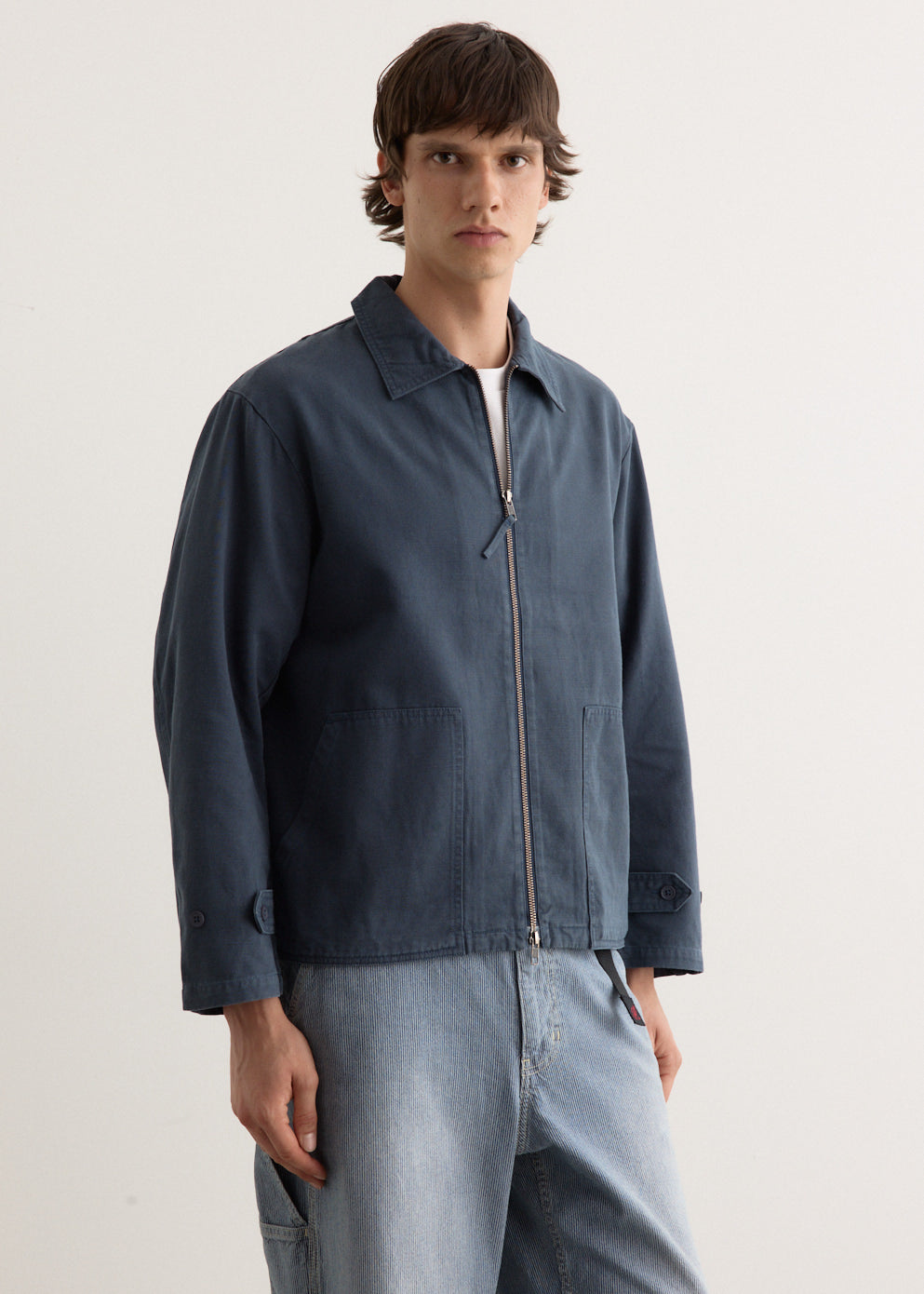 Pigment Dyed Zip Blouson
