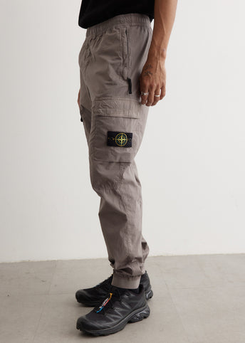 Elasticated Regular Fit Tapered Cargo Pants