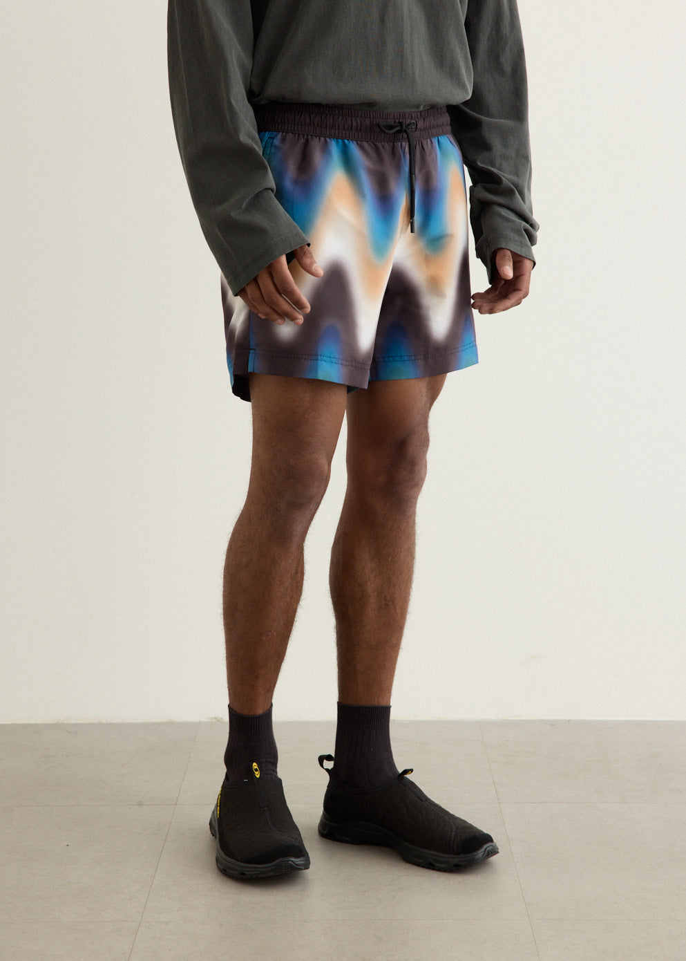 Gradient Wave Classic Swim Shorts