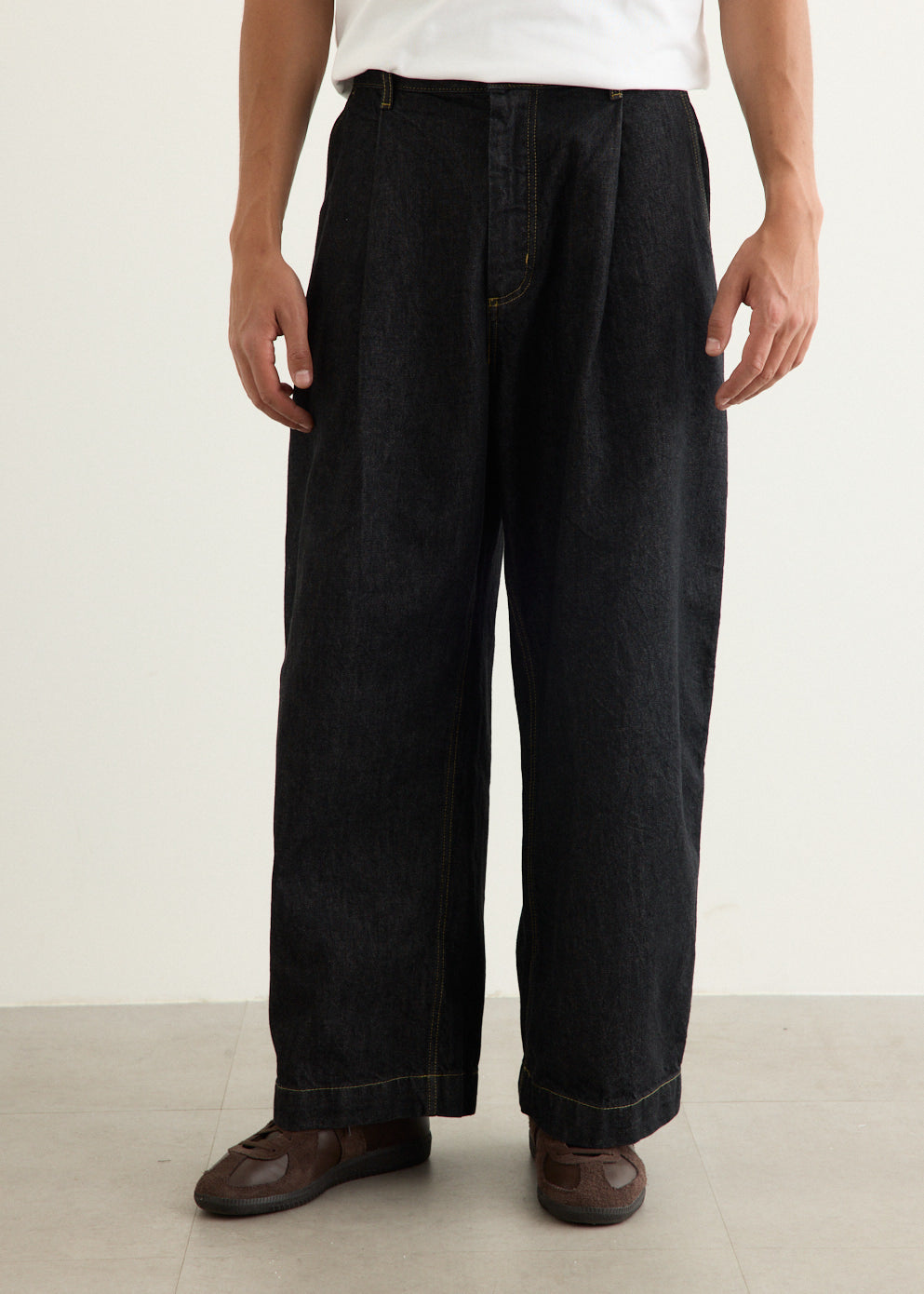 Puch Single Pleat Pants