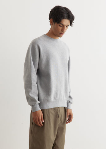 Raised Back Sweat Crewneck