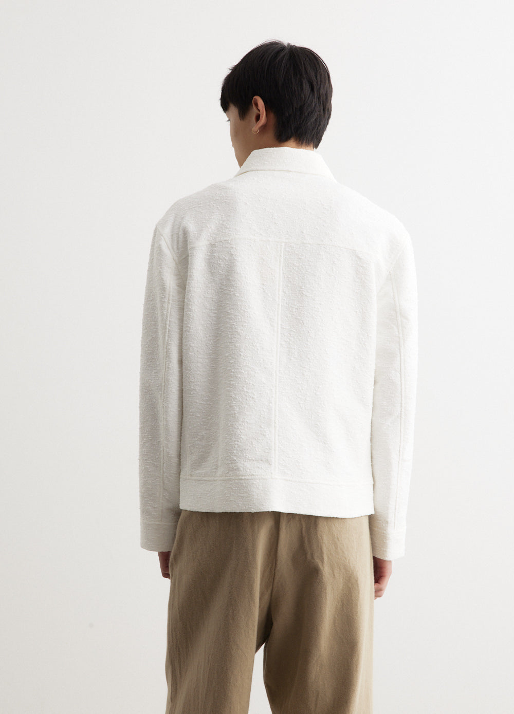 Embroidered Boucle Jacket