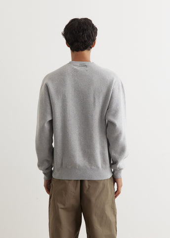 Raised Back Sweat Crewneck