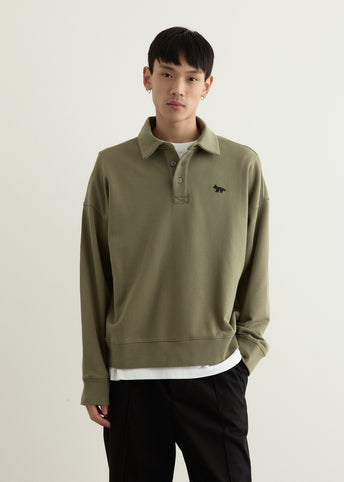 Profile Fox Oversize Polo Sweatshirt