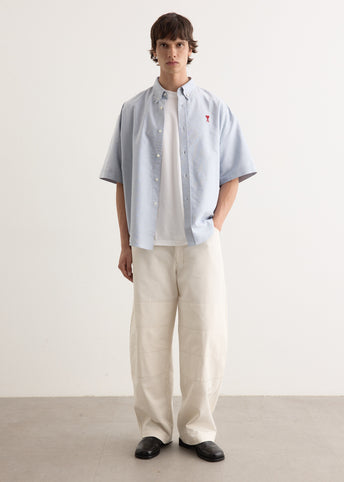Boxy Fit Short Sleeve Shirt