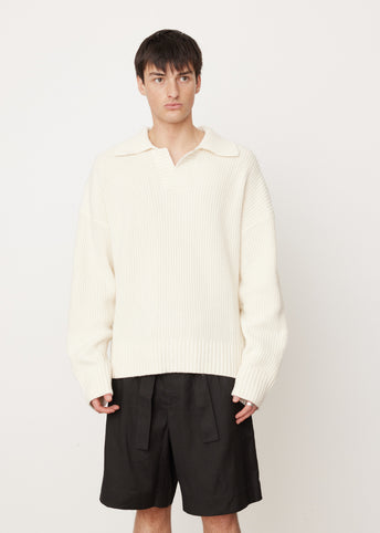 Merino Polo Knit