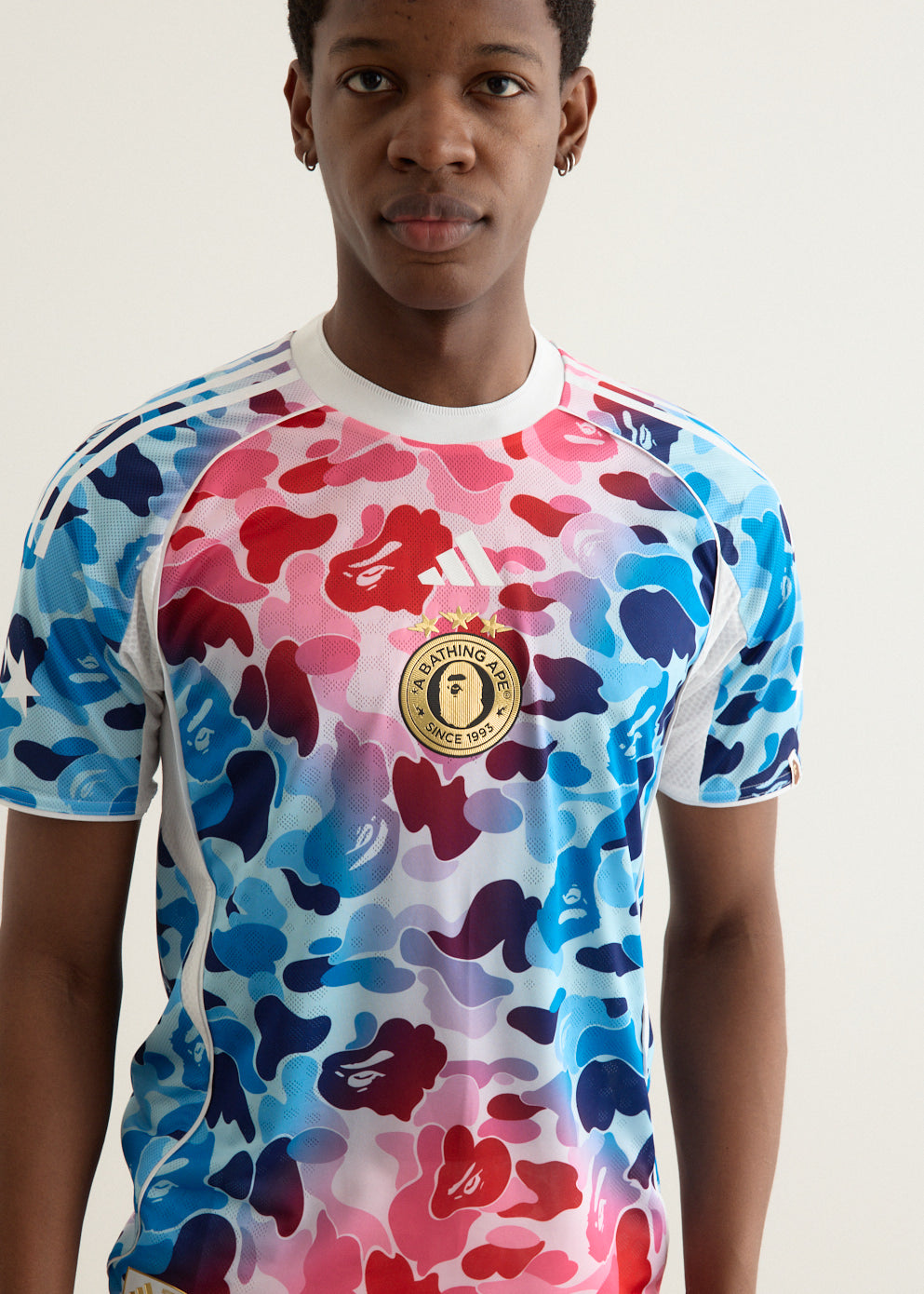 x BAPE Football Jersey