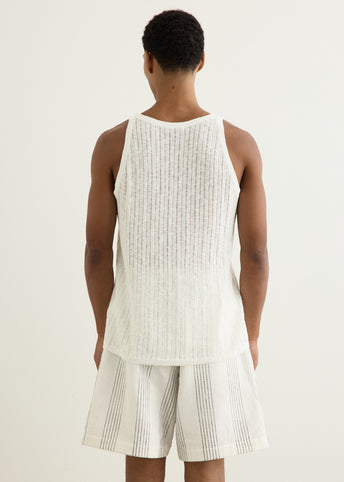 Pointelle Knit Tank