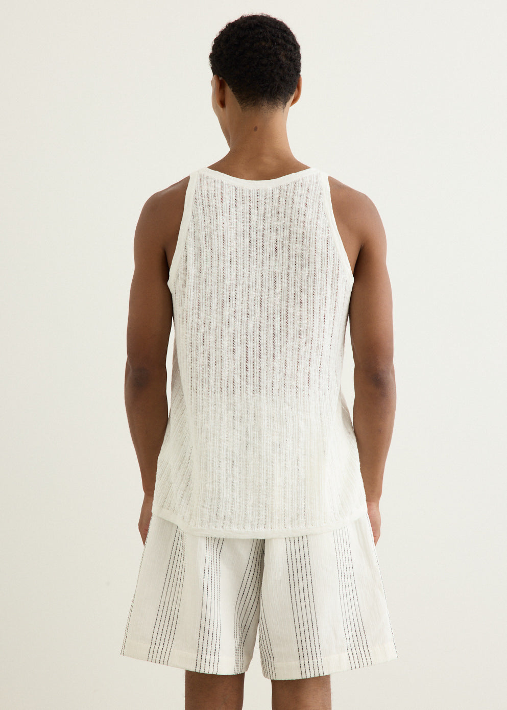 Pointelle Knit Tank