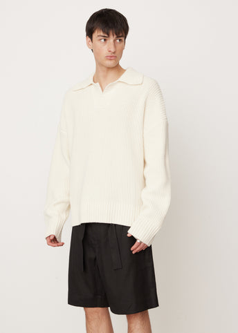 Merino Polo Knit