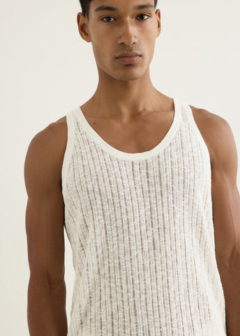 Pointelle Knit Tank