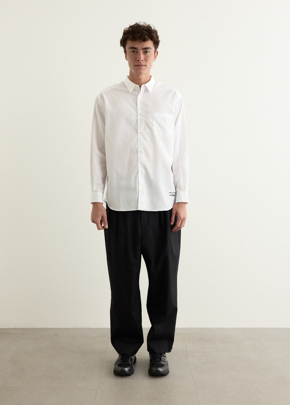 Cotton Broad Logo Shirt