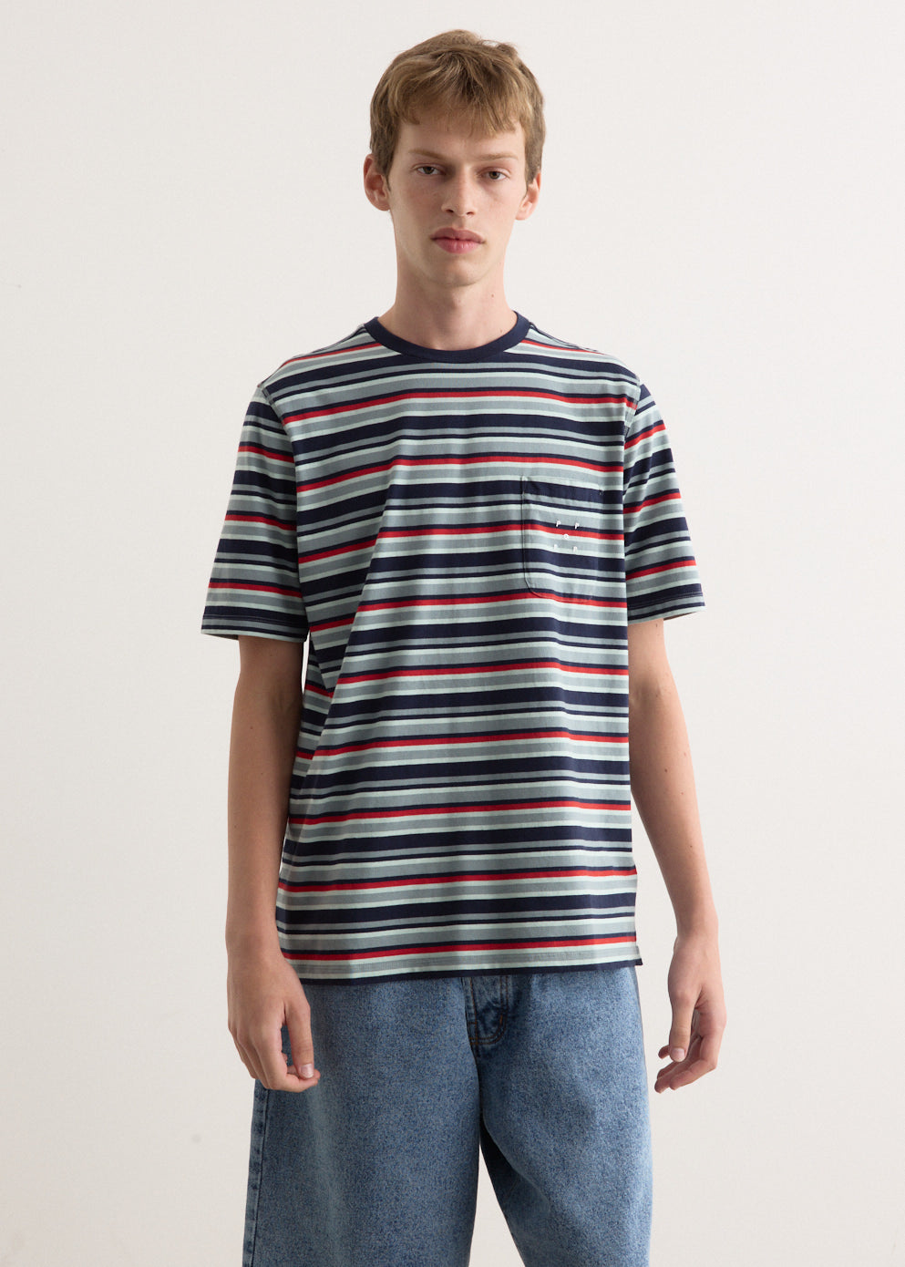 Striped Pocket T-Shirt