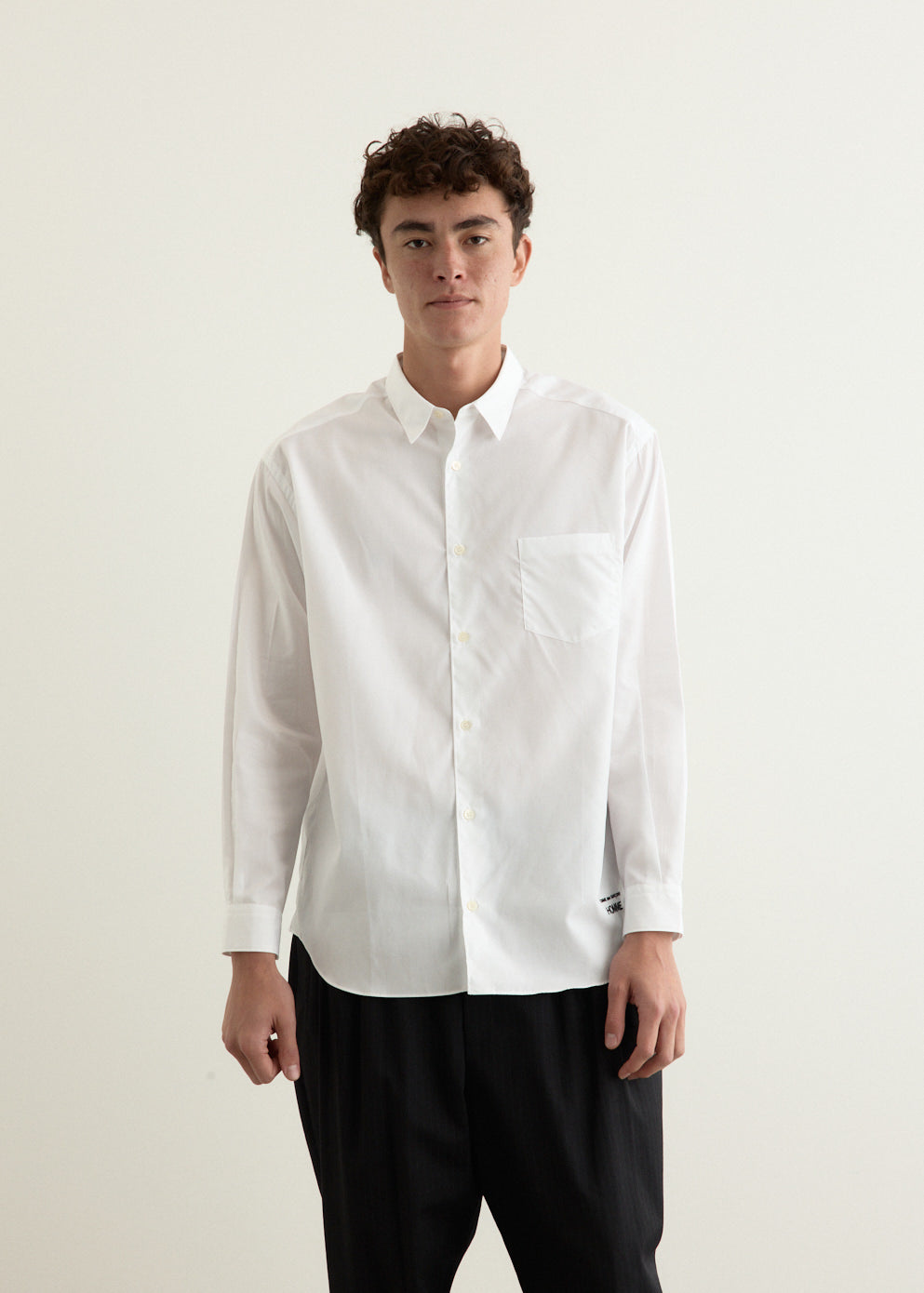 Cotton Broad Logo Shirt