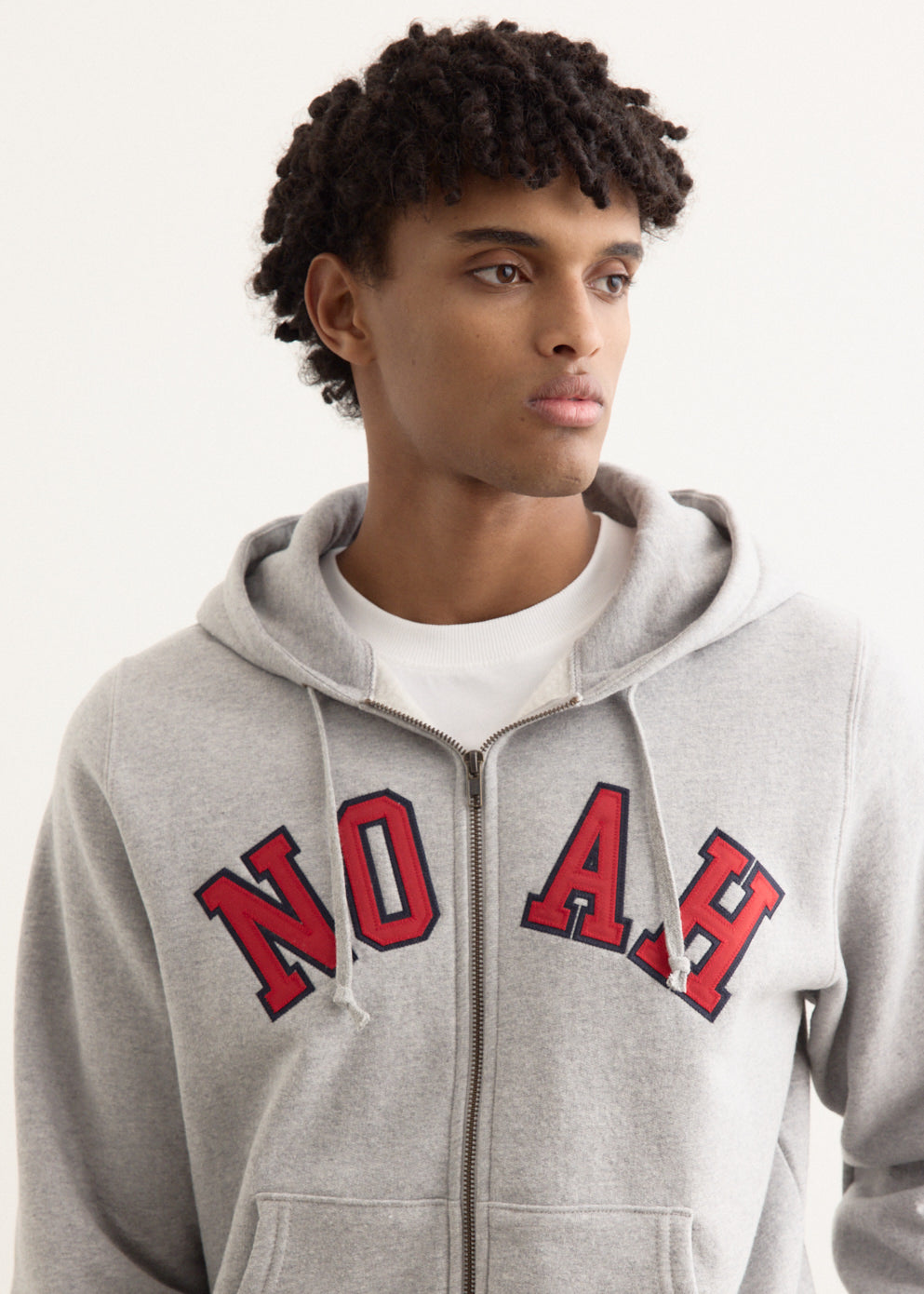 Noah Arch Appliqué Zip-Up Hoodie Arch Appliqué Zip-Up Hoodie - Noah