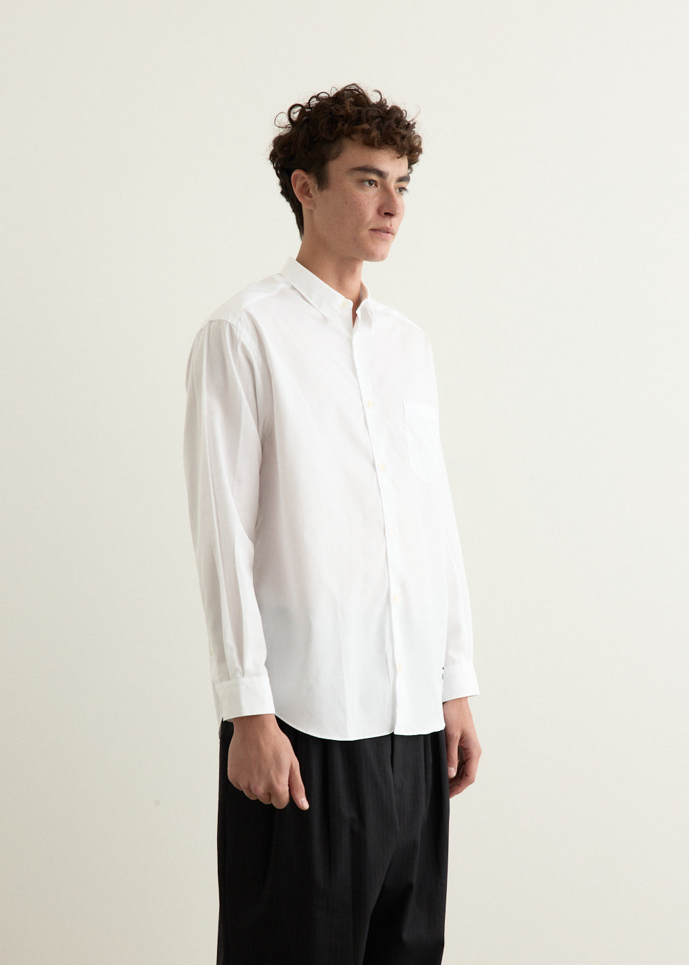 Cotton Broad Logo Shirt
