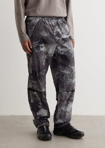 Dissolving Grid Camo Track Pants