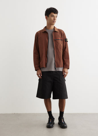 Iridescent Nylon Overshirt