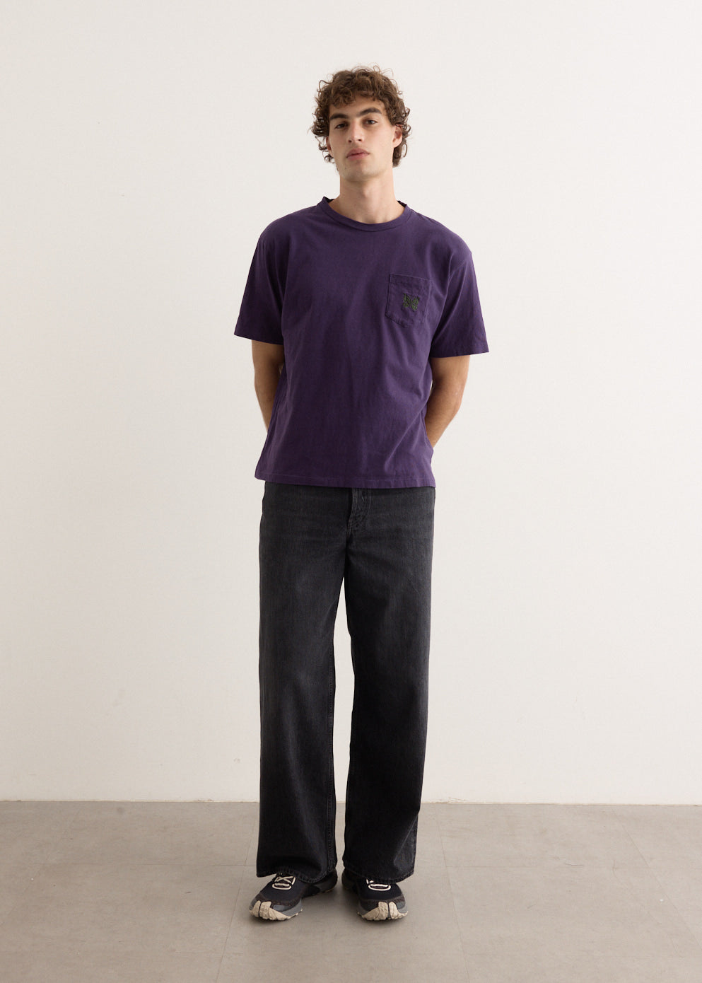 S/S Papillon Emblem Pocket T-Shirt