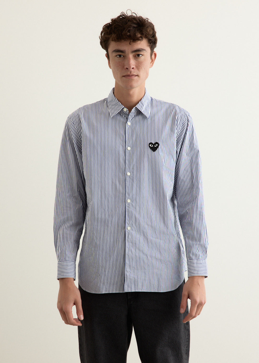 Black Emblem Long Sleeve Shirt